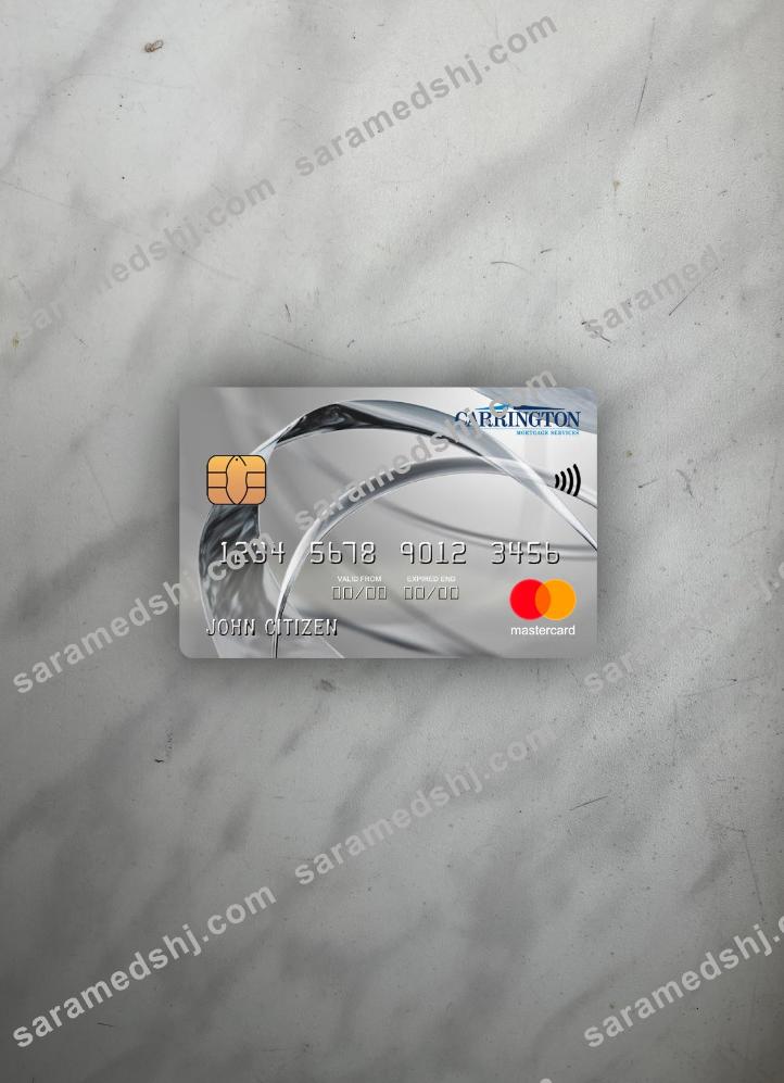 USA Carrington Mortgage Services bank mastercard photolook front